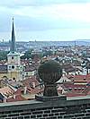 Praha - Pražský hrad, Výhled z Pražského hradu